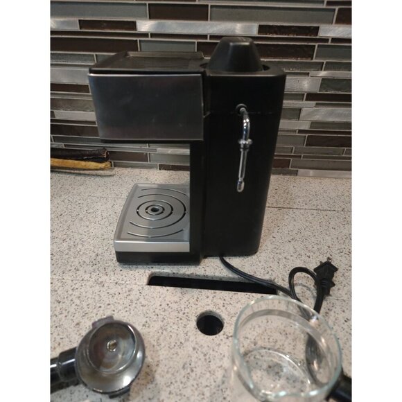 Mr. Coffee BVMC-ECM170 Steam Espresso Maker - Black - Picture 4 of 12